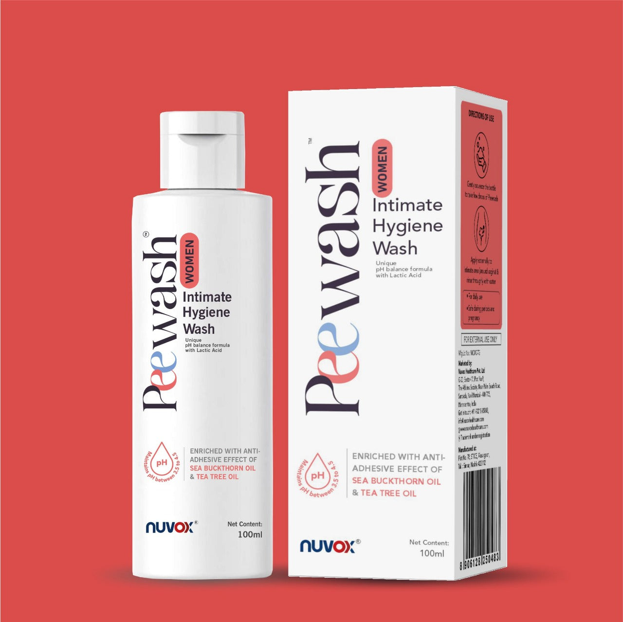 Peewash Women – Daily Intimate Hygiene & pH Balance