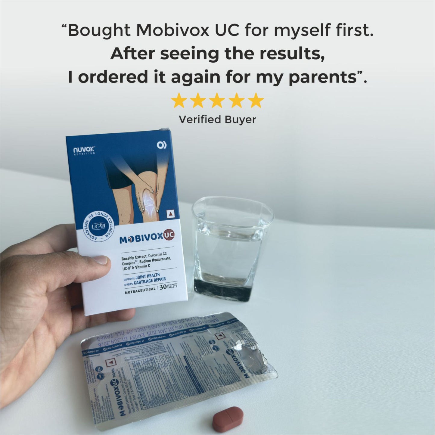 Mobivox UC – Reduce Knee & Joint Pain in Just 12 Weeks