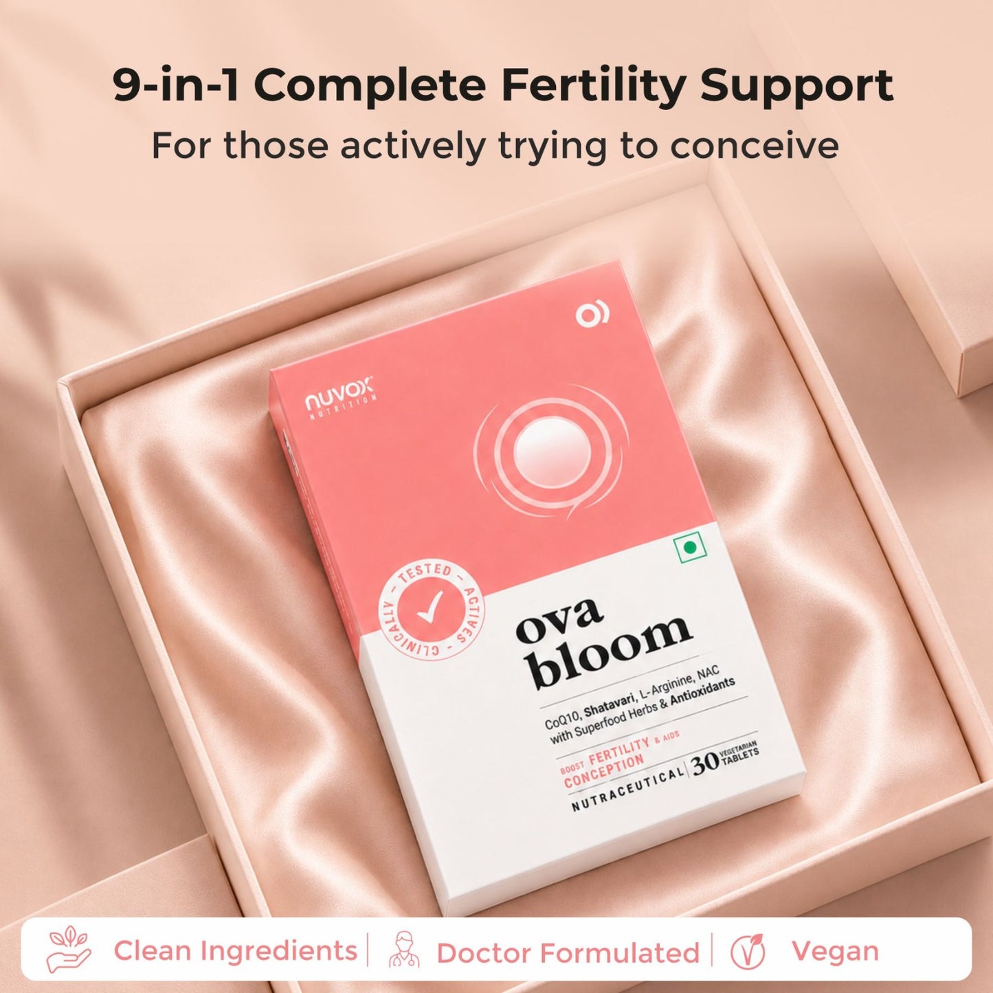 Ova Bloom – Female Reproductive Wellness, Energy & Antioxidant Support