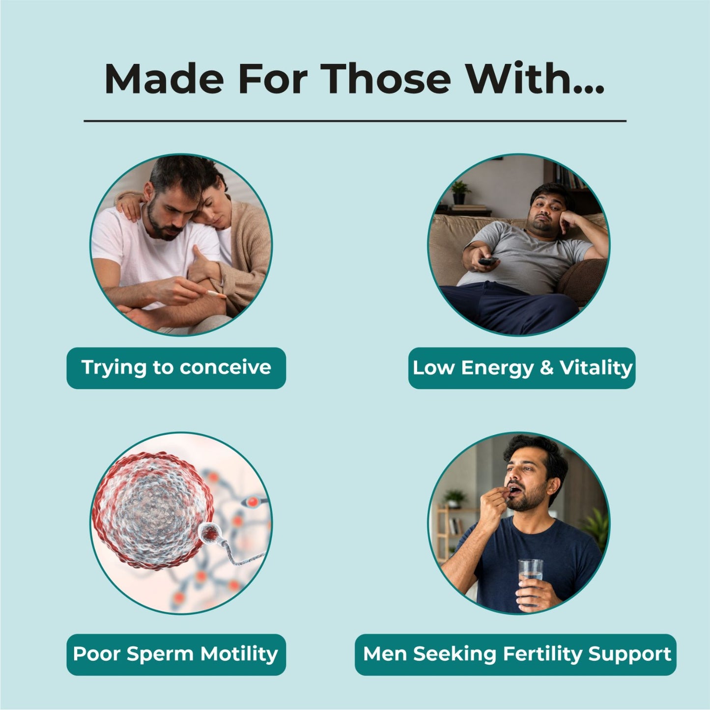 Andro Vital – Male Reproductive Wellness, Energy & Antioxidant Support