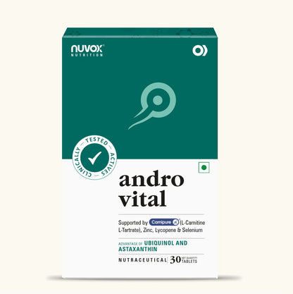 Andro Vital – Male Reproductive Wellness, Energy & Antioxidant Support