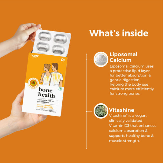 Bone Health - India's First Veg Source Of Vitamin D3 And Calcium