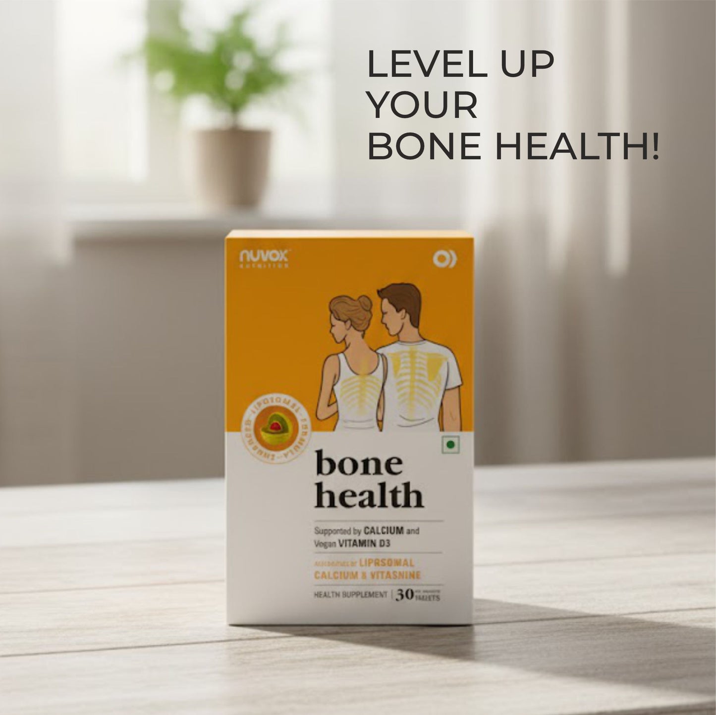 Bone Health - India's First Veg Source Of Vitamin D3 And Calcium