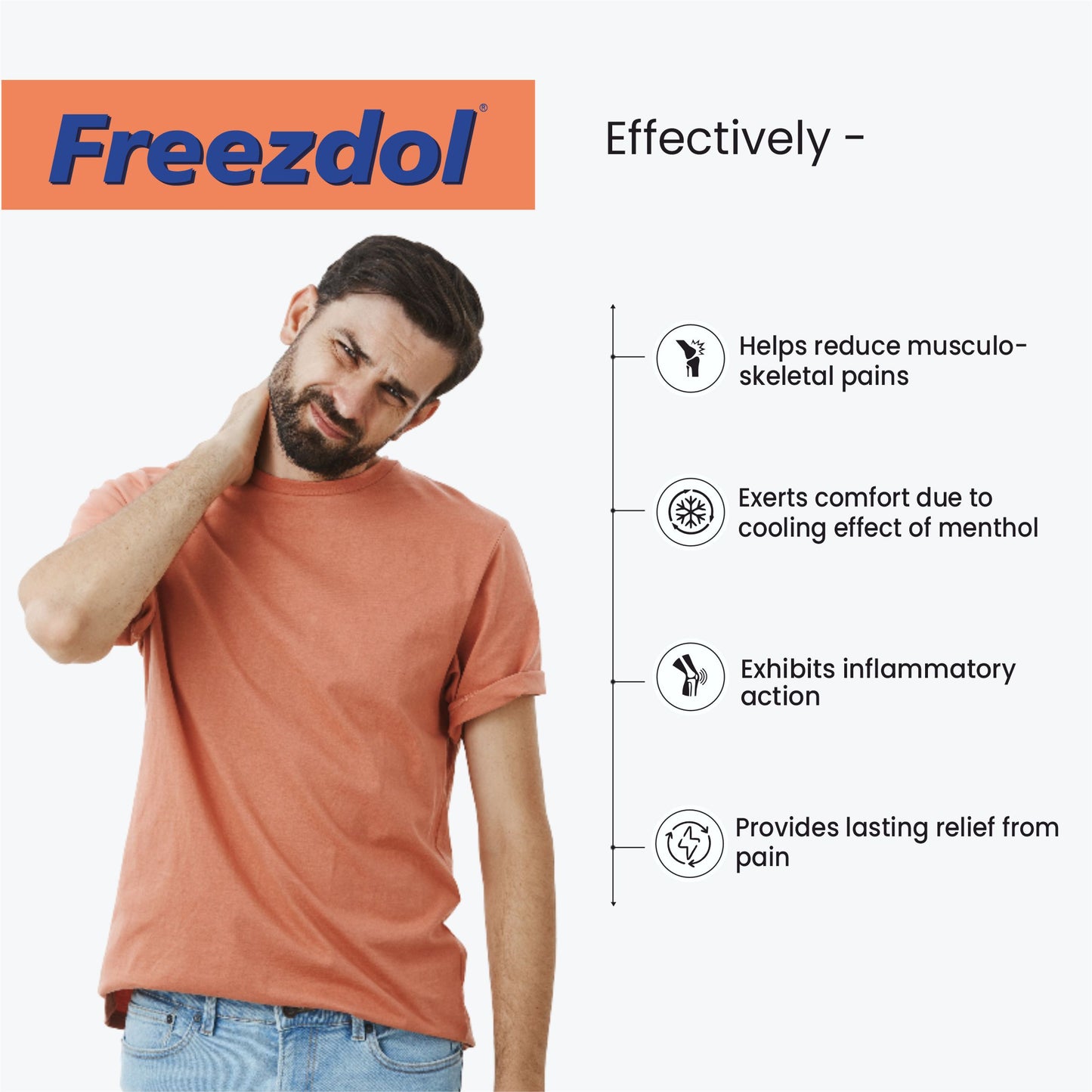 Freezdol - Pain Relief Gel