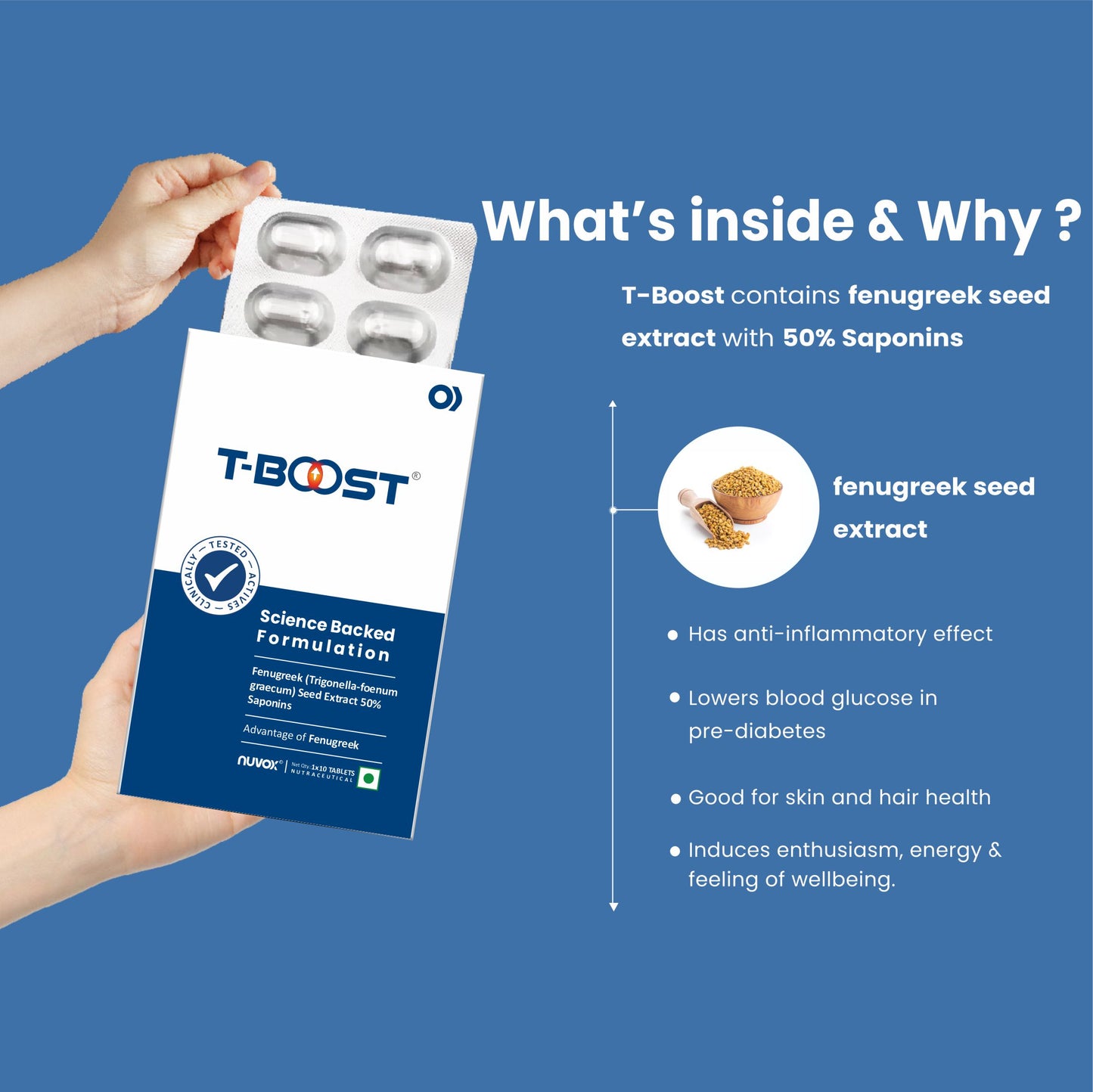 T-Boost – Vitality, Energy & Hormonal Balance