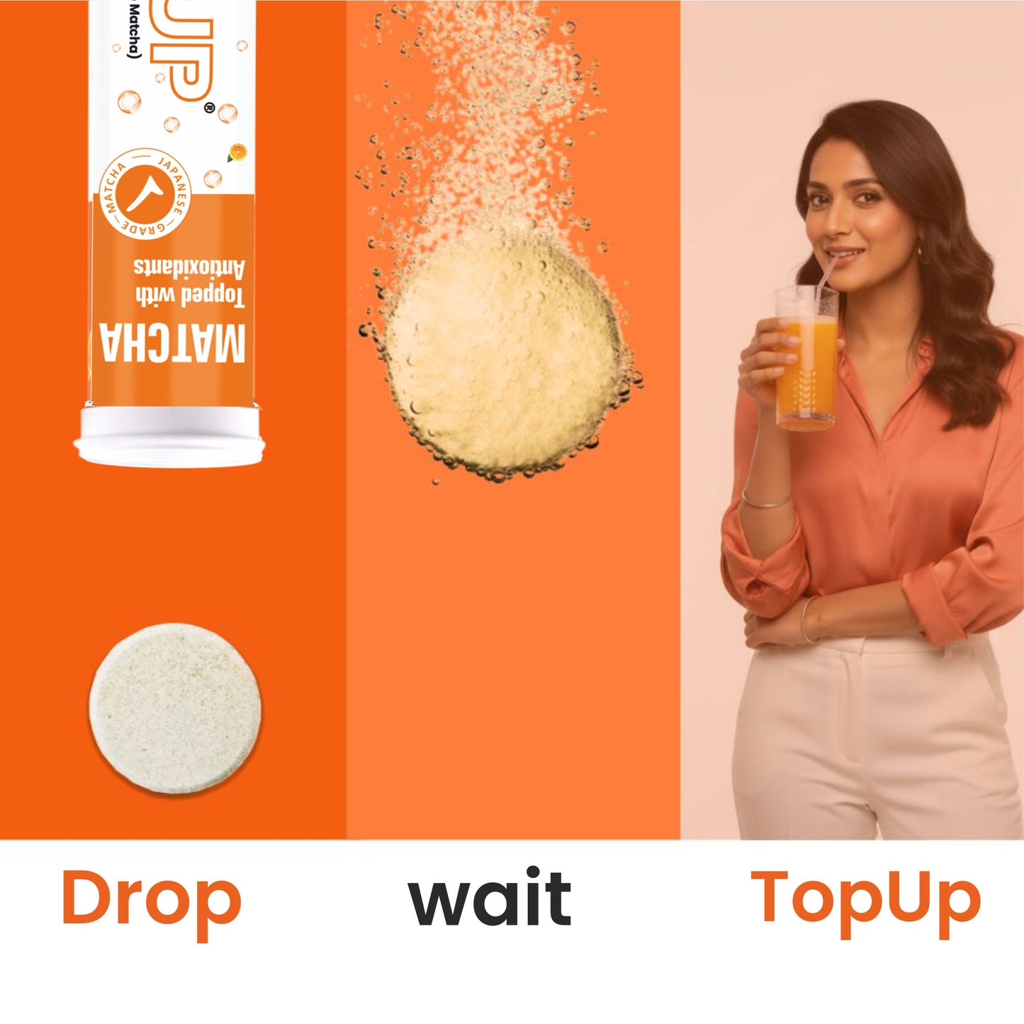 MATCHA - Wild Orange Green Tea for Metabolism